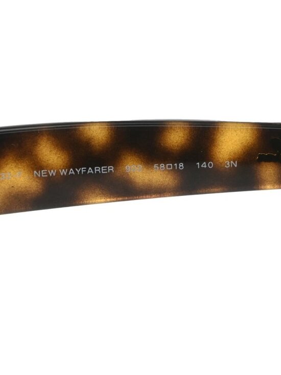 Ray Ban New Wayfarer Sunglasses Eye Wear Plastic Metal BN RB2132-F Italy
